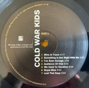 LP Cold War Kids: Cold War Kids 599152