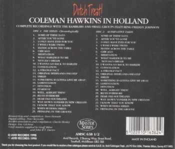 2CD Coleman Hawkins: Dutch Treat! 564094