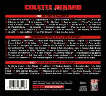 3CD Colette Renard: Ça C'est De La Musique 105134