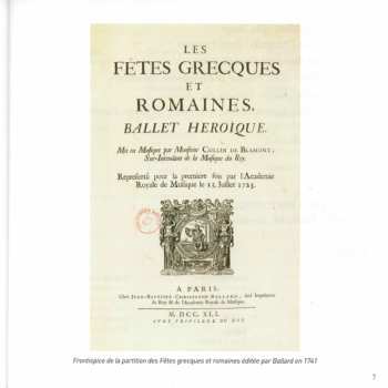 2CD Cyrille Dubois: Les Fêtes Grecques Et Romaines 652000