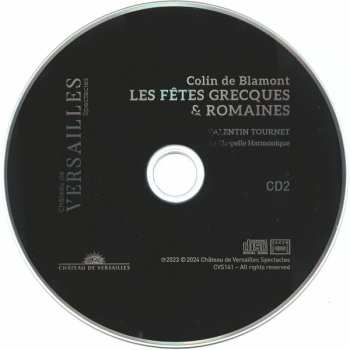 2CD Cyrille Dubois: Les Fêtes Grecques Et Romaines 652000