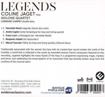 CD Coline Jaget: Legends  575309