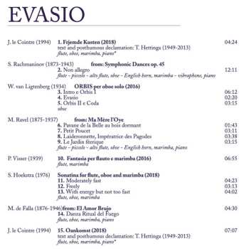 CD Colori Ensemble: Evasio 600497