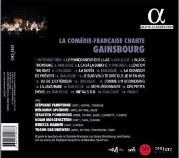 CD Comédie-Française: La Comédie-Française Chante Gainsbourg 418114