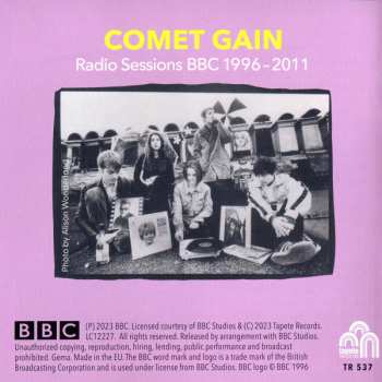 CD Comet Gain: Radio Sessions (BBC 1996–2011) 566695