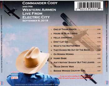 CD Commander Cody And His Western Airmen: Live From Electric City 330008