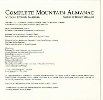 CD Complete Mountain Almanac: Complete Mountain Almanac 576528