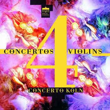 CD Antonio Vivaldi: Concertos 4 Violins 291242