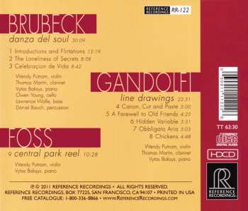 CD Concord Chamber Music Society: Brubeck/Gandolfi/Foss 514784