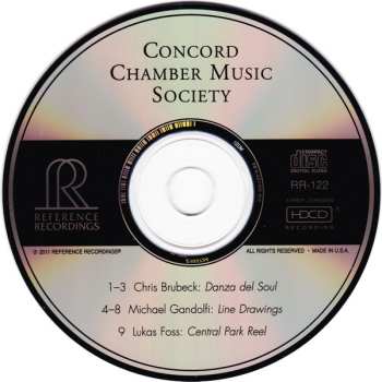 CD Concord Chamber Music Society: Brubeck/Gandolfi/Foss 514784