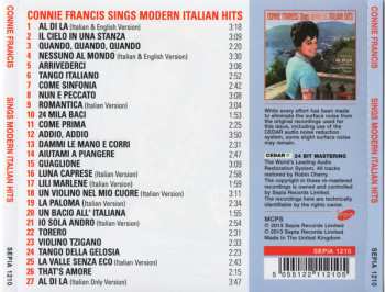 CD Connie Francis: Connie Francis Sings Modern Italian Hits 307899