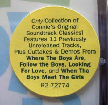 CD Connie Francis: Where The Boys Are: Connie Francis In Hollywood 630011