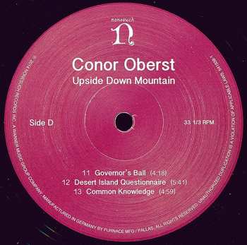 2LP/CD Conor Oberst: Upside Down Mountain 48474