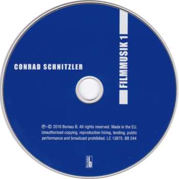 CD Conrad Schnitzler: Filmmusik 1 631596