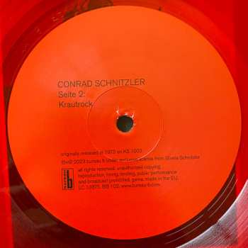 LP Conrad Schnitzler: Rot CLR | LTD | NUM 543971