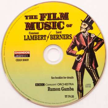 CD Lord Berners: The Film Music Of Constant Lambert / Lord Berners 551552