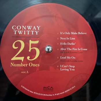 2LP Conway Twitty: 25 Number Ones 593227