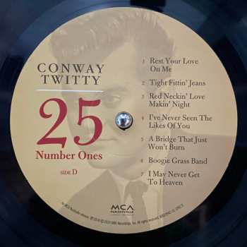 2LP Conway Twitty: 25 Number Ones 593227