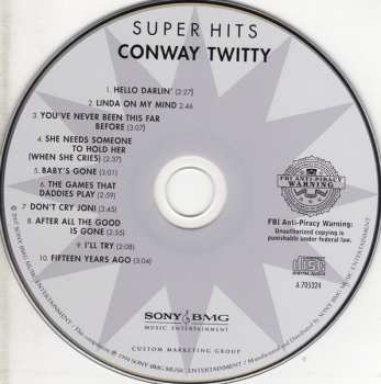 CD Conway Twitty: Super Hits 614326