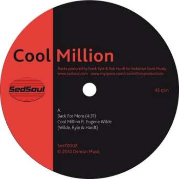 Album Cool Million: Back For More