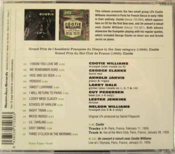 CD Cootie Williams: Cootie + Un Concert A Minuit Avec Cootie Williams 102230