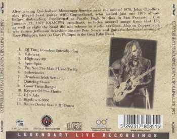 CD Copperhead: Live At Pacific High Studios San Francisco 1972 509770