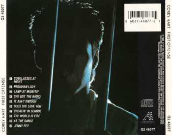 CD Corey Hart: First Offense 544174