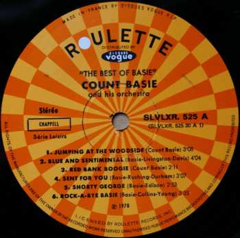 2LP Count Basie Orchestra: Disque D'Or 616447