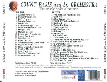 2CD Count Basie Orchestra: Four Classic Albums 553347