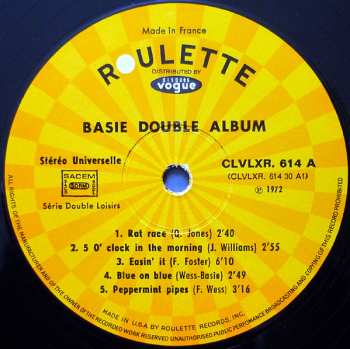 2LP Count Basie: Basie Double Album 655986