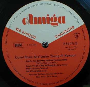 LP Count Basie: Count Basie And Lester Young At Newport 587035