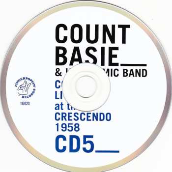 5CD Count Basie Orchestra: Complete Live At The Crescendo 1958 LTD | DLX 587254