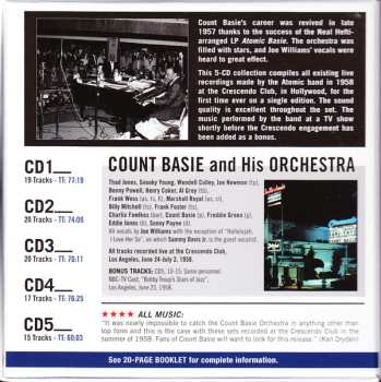 5CD Count Basie Orchestra: Complete Live At The Crescendo 1958 LTD | DLX 587254