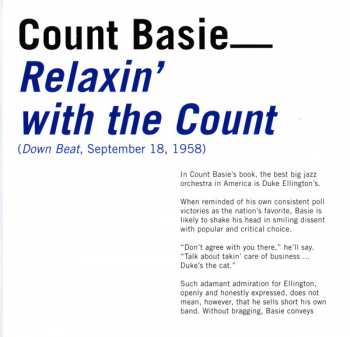 5CD Count Basie Orchestra: Complete Live At The Crescendo 1958 342194