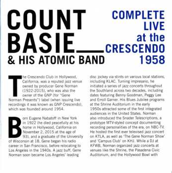 5CD Count Basie Orchestra: Complete Live At The Crescendo 1958 342194