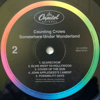 LP Counting Crows: Somewhere Under Wonderland 604909