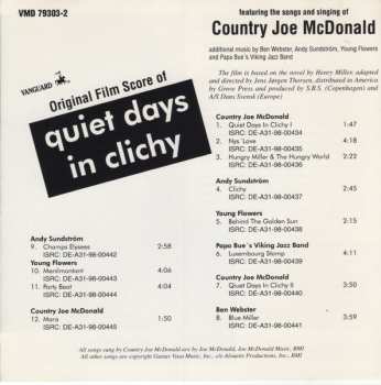 CD Country Joe McDonald: Country Joe Welcomes You To Quiet Days In Clichy 547336