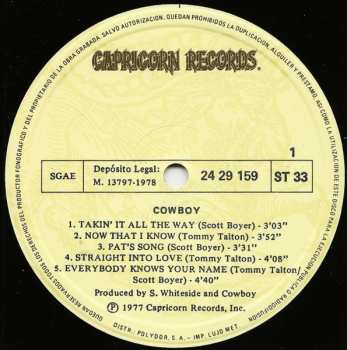 LP Cowboy: Cowboy 633164