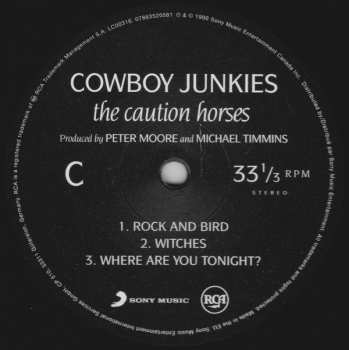 2LP Cowboy Junkies: The Caution Horses 68232