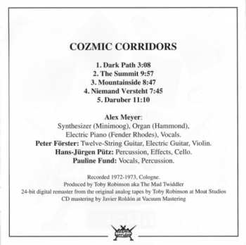 CD Cozmic Corridors: Cozmic Corridors 314952