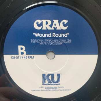 SP C.R.A.C.: You Can't Turn Your Back On Me / Wound Round 608581