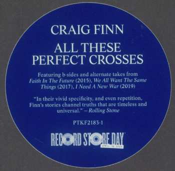 2LP Craig Finn: All These Perfect Crosses LTD 276328