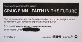 LP Craig Finn: Faith In The Future 69633