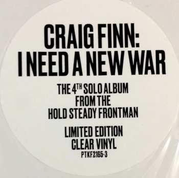 LP Craig Finn: I Need A New War CLR 415252