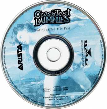 CD Crash Test Dummies: God Shuffled His Feet 415539