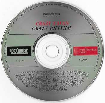 CD Crazy Cavan And The Rhythm Rockers: Crazy Rhythm 656890