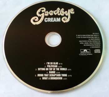 CD Cream: Goodbye 14487