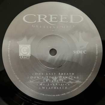 2LP Creed: Greatest Hits 543790