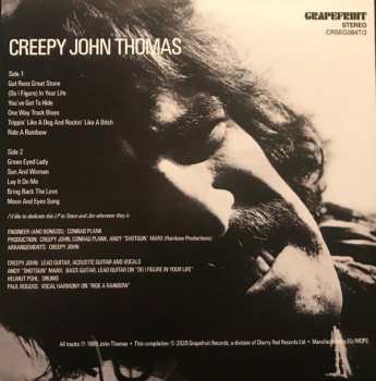 3CD/Box Set Creepy John Thomas: Trippin' Like A Dog And Rockin' Like A Bitch: The Complete Recordings 423073