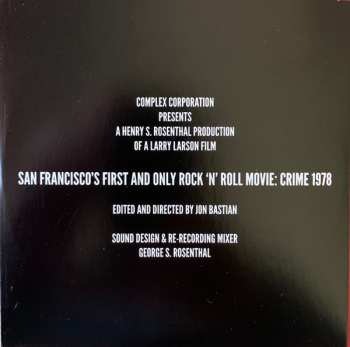 DVD/2SP Crime: San Francisco's First And Only Rock 'N' Roll Band: Live 1978 CLR | LTD 599975